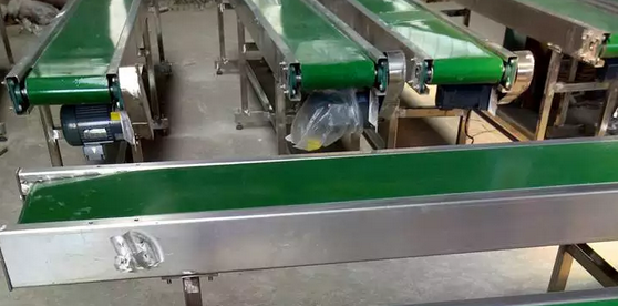 皮帶式柔性輸送線的輸送帶材質(zhì)有哪些?